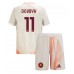 Maillot de foot AS Roma Artem Dovbyk #11 Extérieur vêtements enfant 2024-25 Manches Courtes (+ pantalon court)